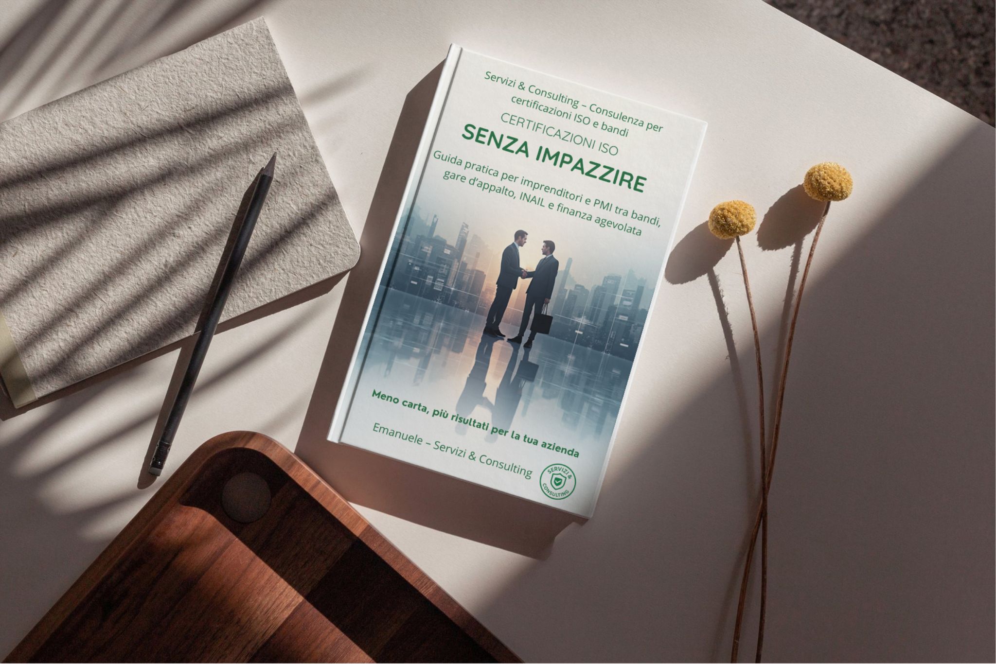 Copertina del libro Certificazioni ISO senza impazzire
